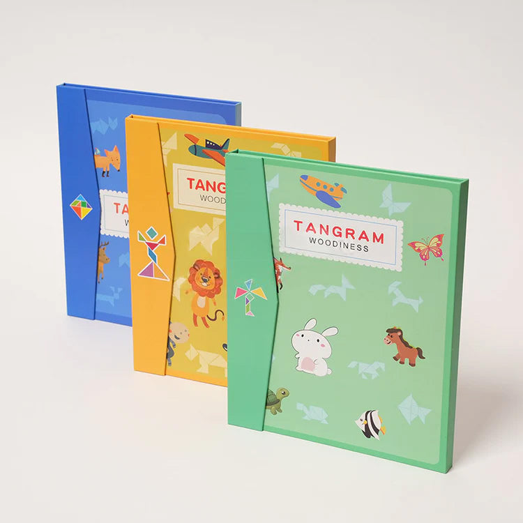 Montessori Magnetisches Tangram Buch