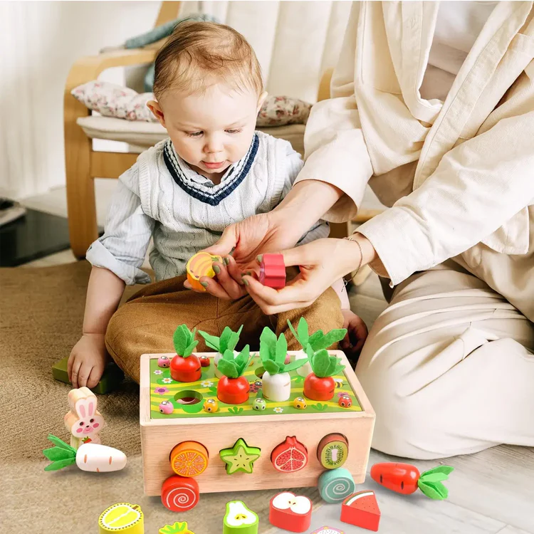 Montessori Karottenräder