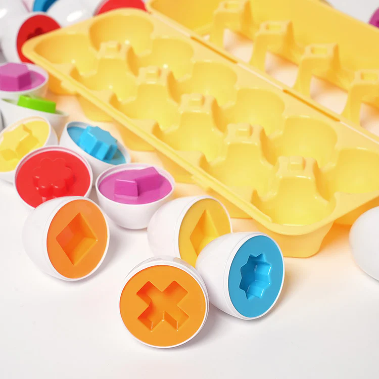Montessori Geometrische Eier
