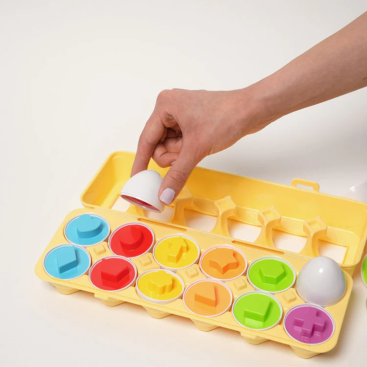 Montessori Geometrische Eier