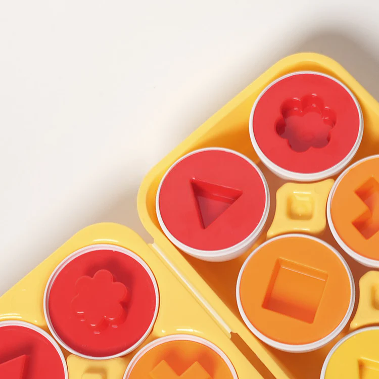 Montessori Geometrische Eier