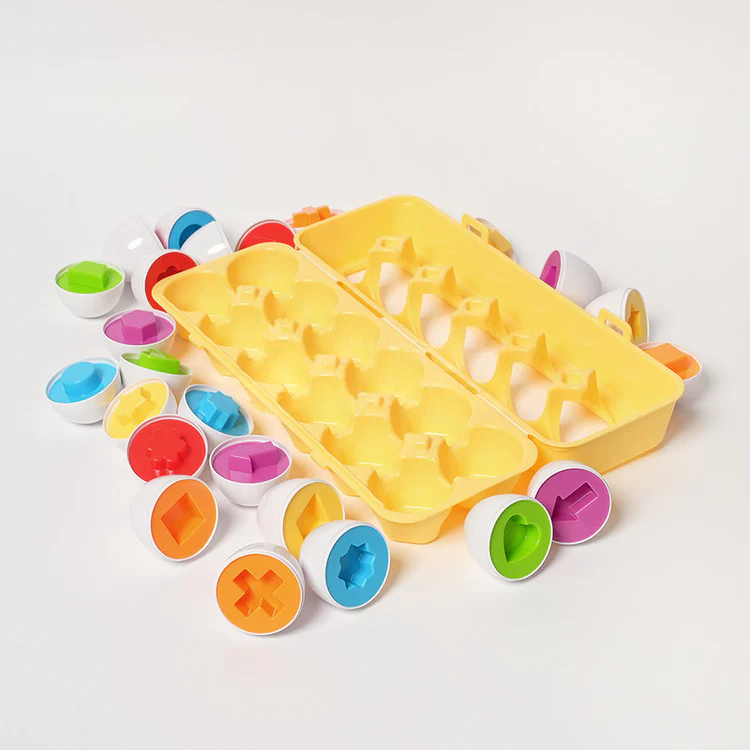 Montessori Geometrische Eier