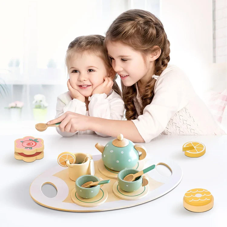 Montessori Tee-Set Holzspielzeug