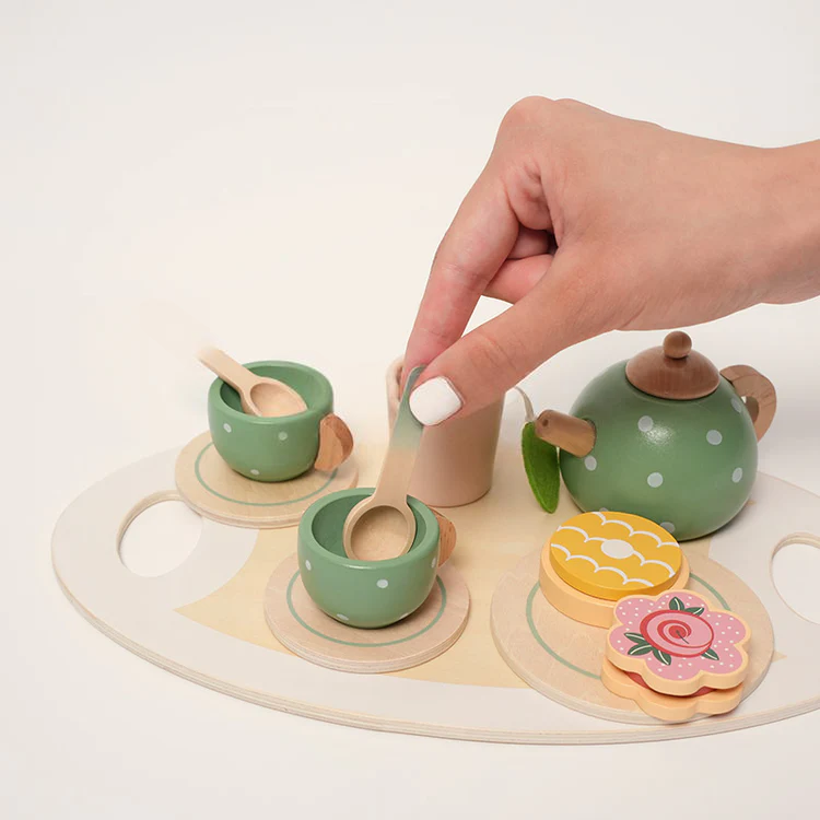 Montessori Tee-Set Holzspielzeug