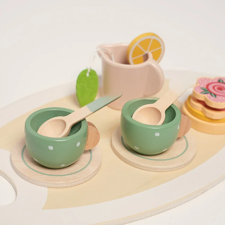 Montessori Tee-Set Holzspielzeug