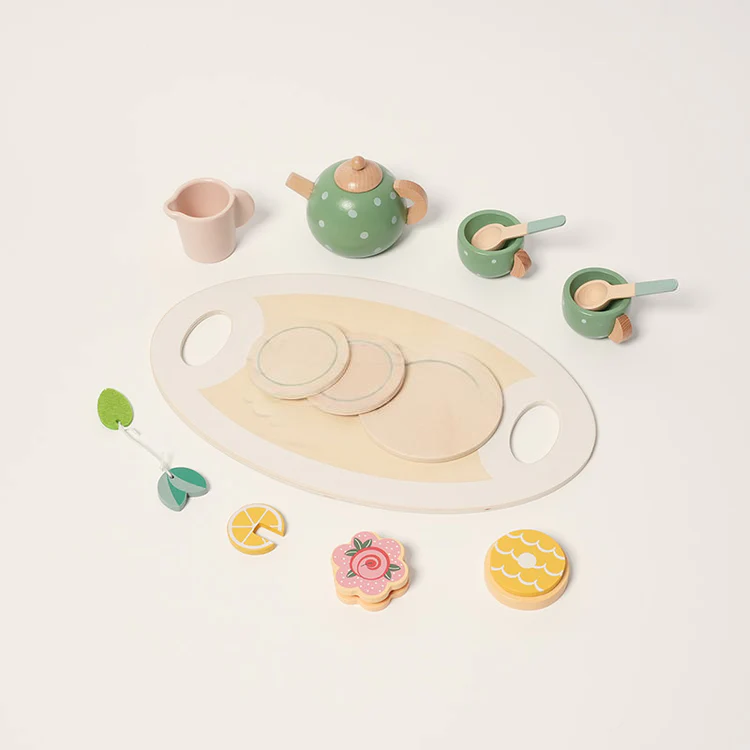 Montessori Tee-Set Holzspielzeug