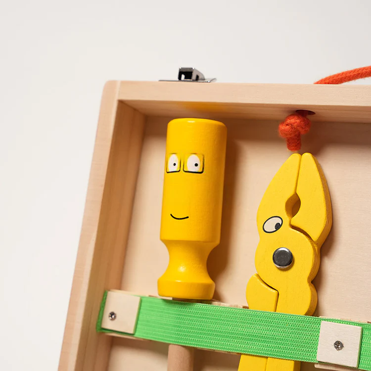 Montessori Holz Werkzeugkasten