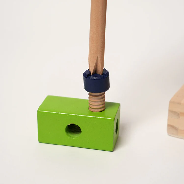 Montessori Holz Werkzeugkasten