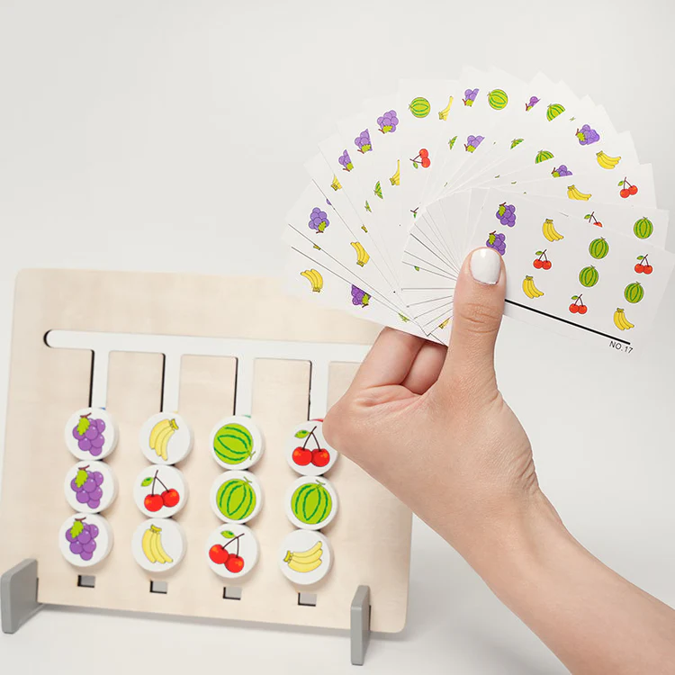 Montessori Doppelseitiges Matching-Spiel