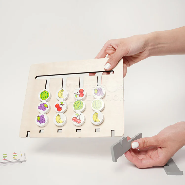 Montessori Doppelseitiges Matching-Spiel
