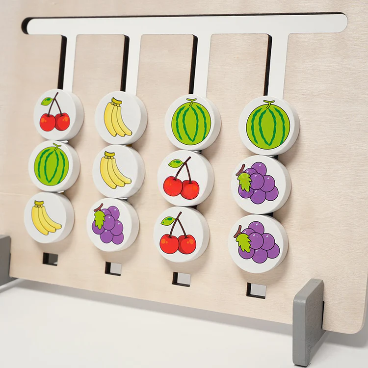 Montessori Doppelseitiges Matching-Spiel