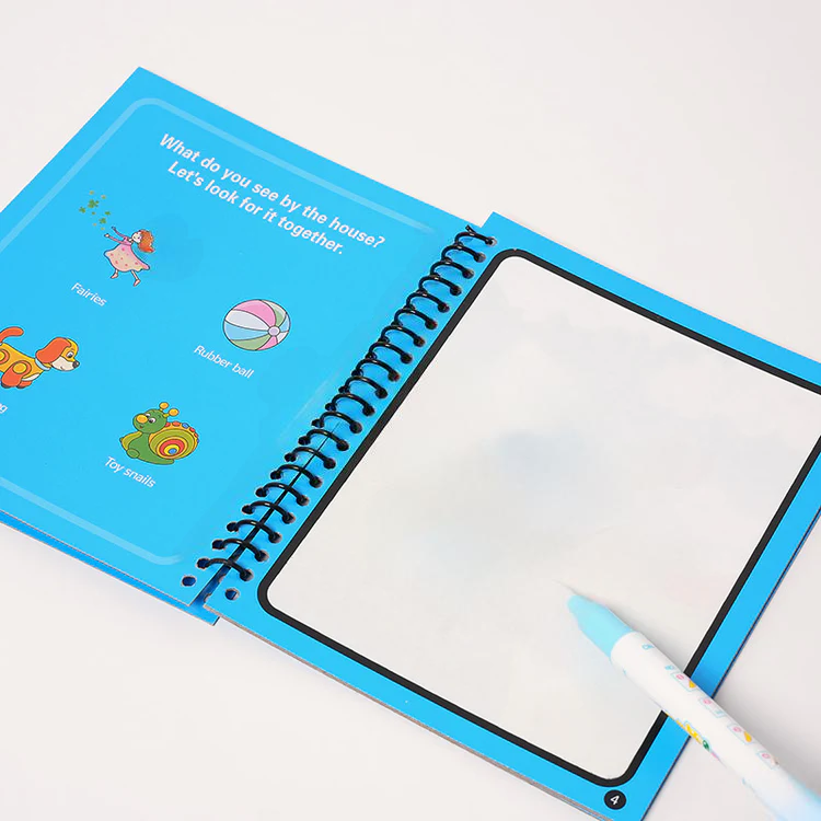 Wiederverwendbares Malbuch Mit Wasserstift