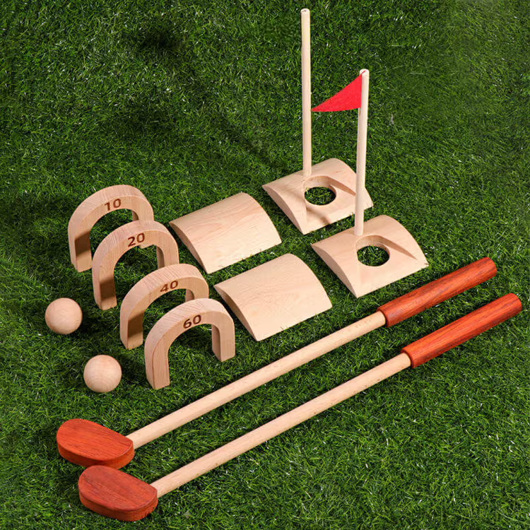 Montessori Tragbares Golfset