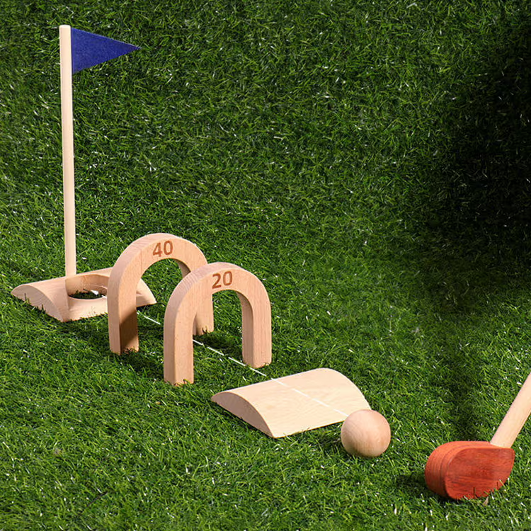 Montessori Tragbares Golfset