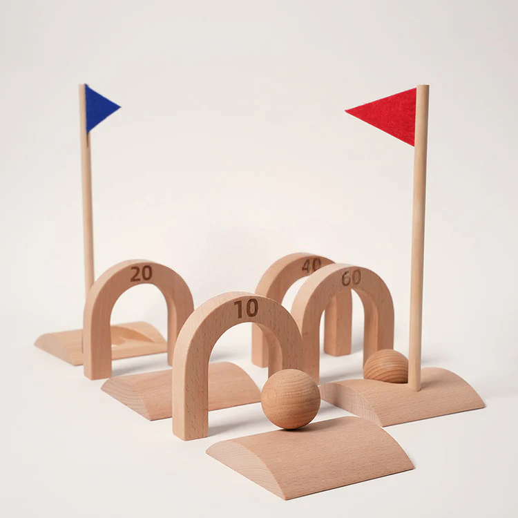 Montessori Tragbares Golfset
