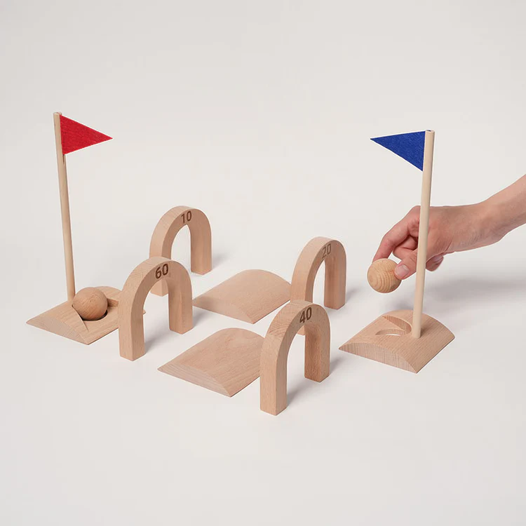 Montessori Tragbares Golfset