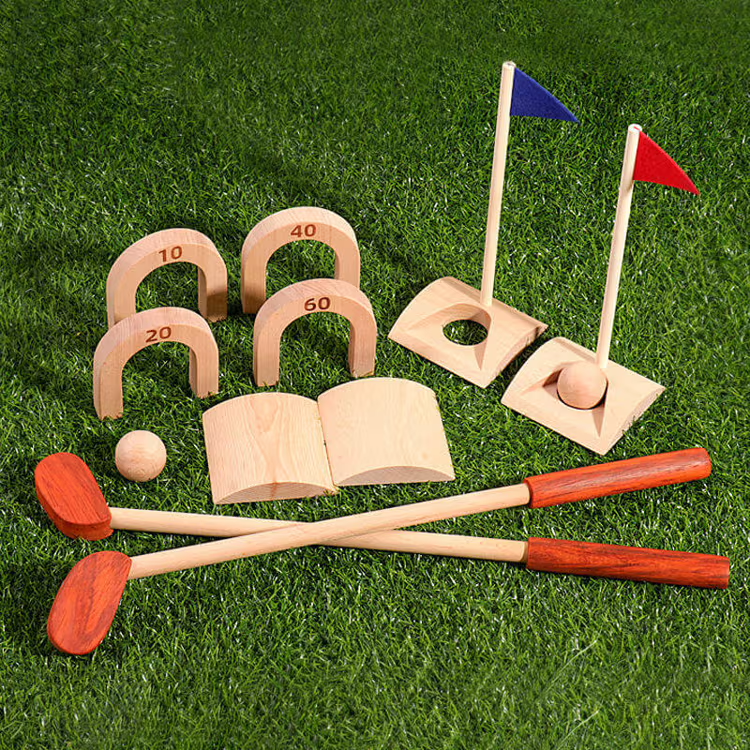 Montessori Tragbares Golfset