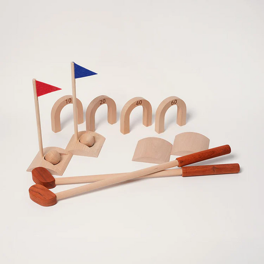 Montessori Tragbares Golfset